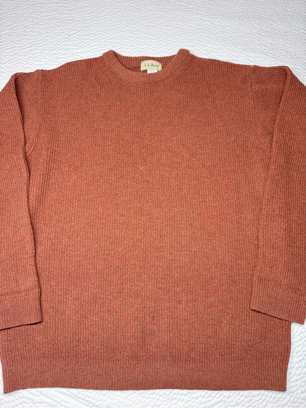 Vintage L.L.Bean Lambswool Crewneck Sweater Large